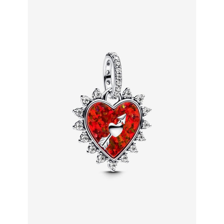 Pandora Silver Spinnable Arrow Heart Dangle Charm - MococoPandora793667C015700303165738Charms