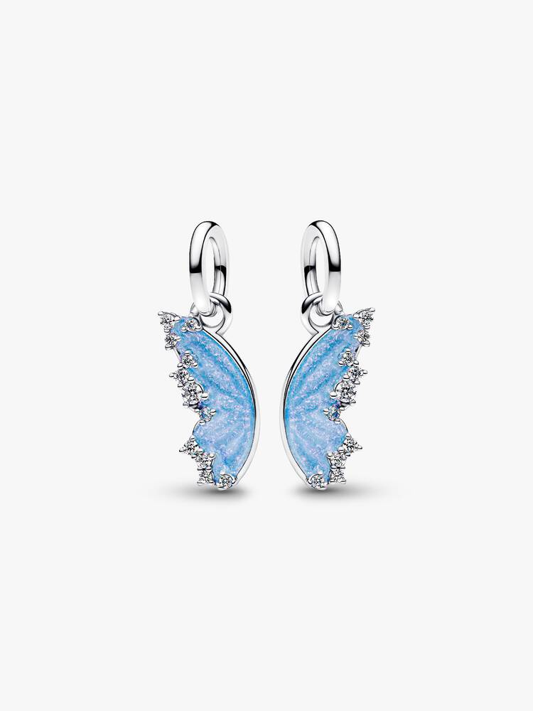 Pandora Silver Splittable Butterfly Dangle Charm - MococoPandora794244C015700303230658Charms