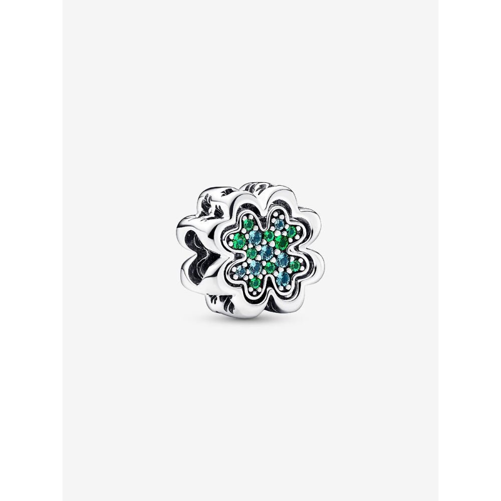 Pandora Silver Splittable Four Leaf Clover Charm - MococoPandora792752C015700303059082Charms