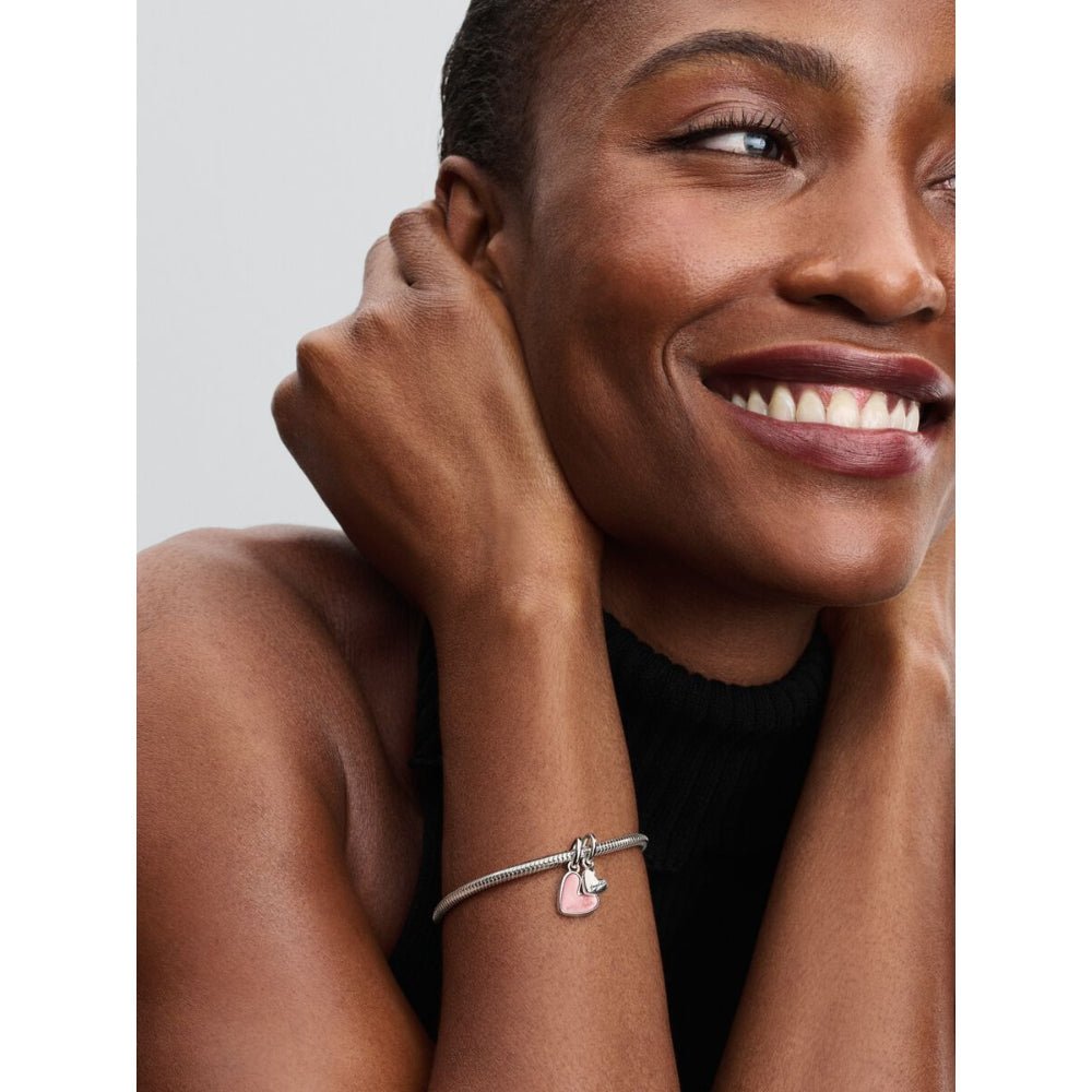 Pandora Silver Splittable Mother & Daughter Dangle Charm - 793766C01 - MococoPandora793766C015700303185736Charms