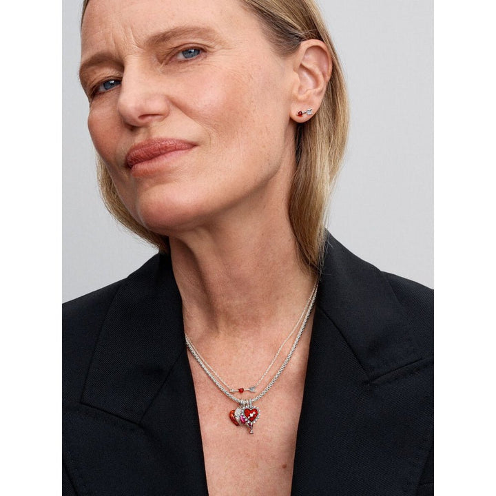 Pandora Silver Studded Chain Necklace - MococoPandora392451C00-455700303023038Necklace