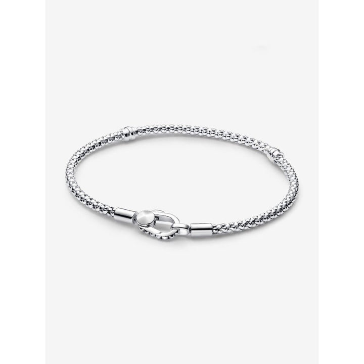 Pandora Silver Studded Clasp & Chain Bracelet - MococoPandora593681C00-165700303167695Bracelets