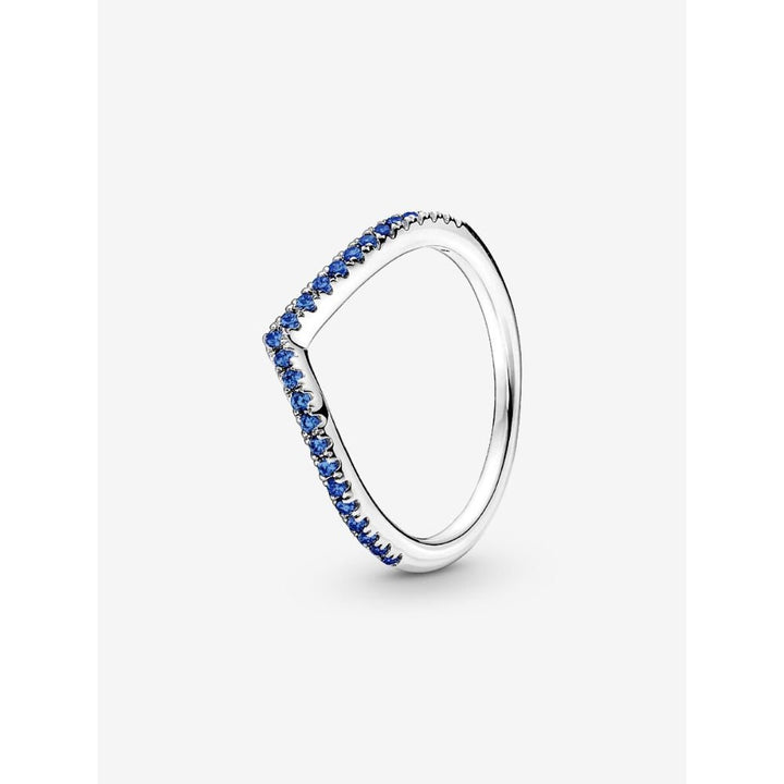Pandora Silver Timeless Wish Sparkling Blue Ring - MococoPandora196316C02-445700302965322Rings