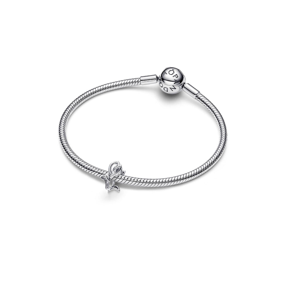 Pandora Silver Tulip Openwork Charm Image 5