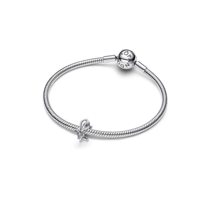 Pandora Silver Tulip Openwork Charm Image 5