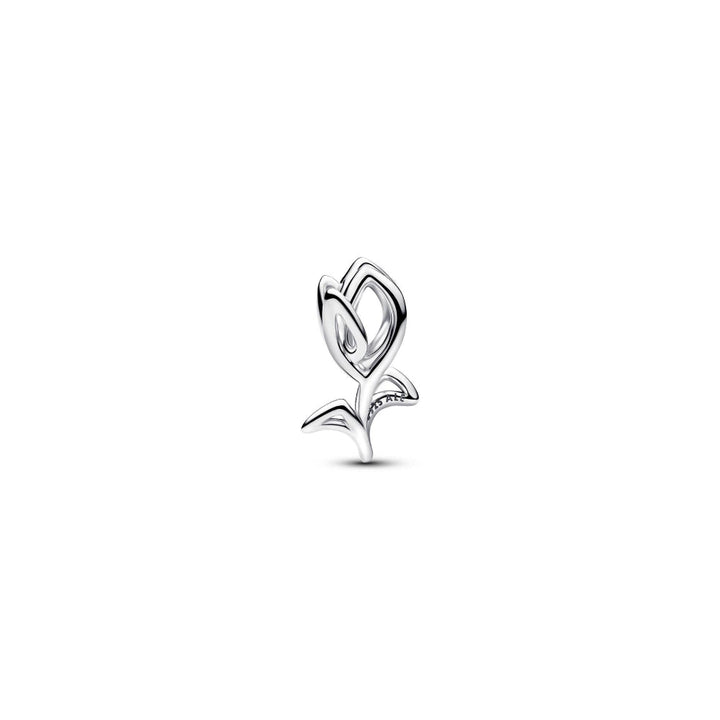 Pandora Silver Tulip Openwork Charm Image 6