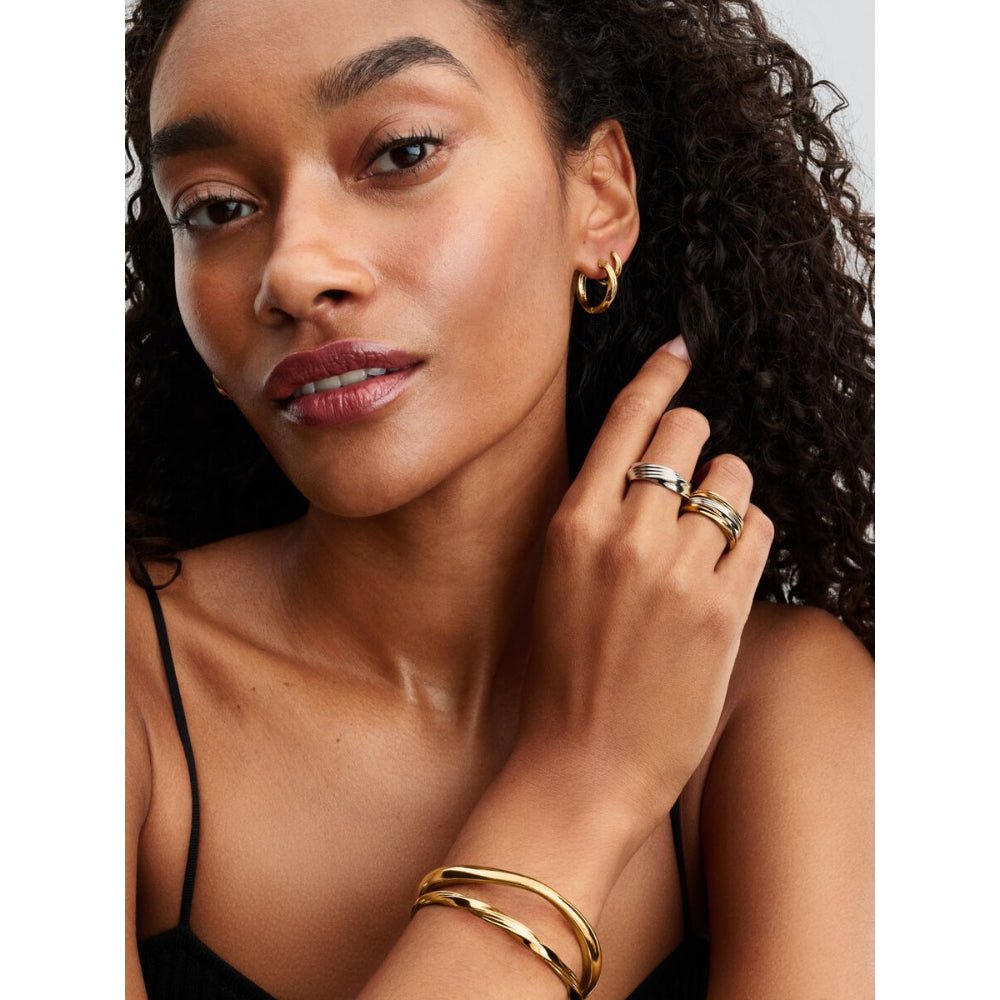 Pandora Silver Twisted Double Ring - MococoPandora193890C00-485700303193922Rings