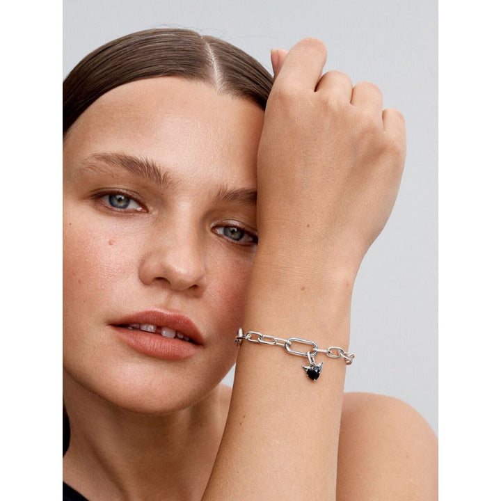 Pandora Silver Winged Heart Mini Dangle Charm - MococoPandora793626C015700303165707Charms