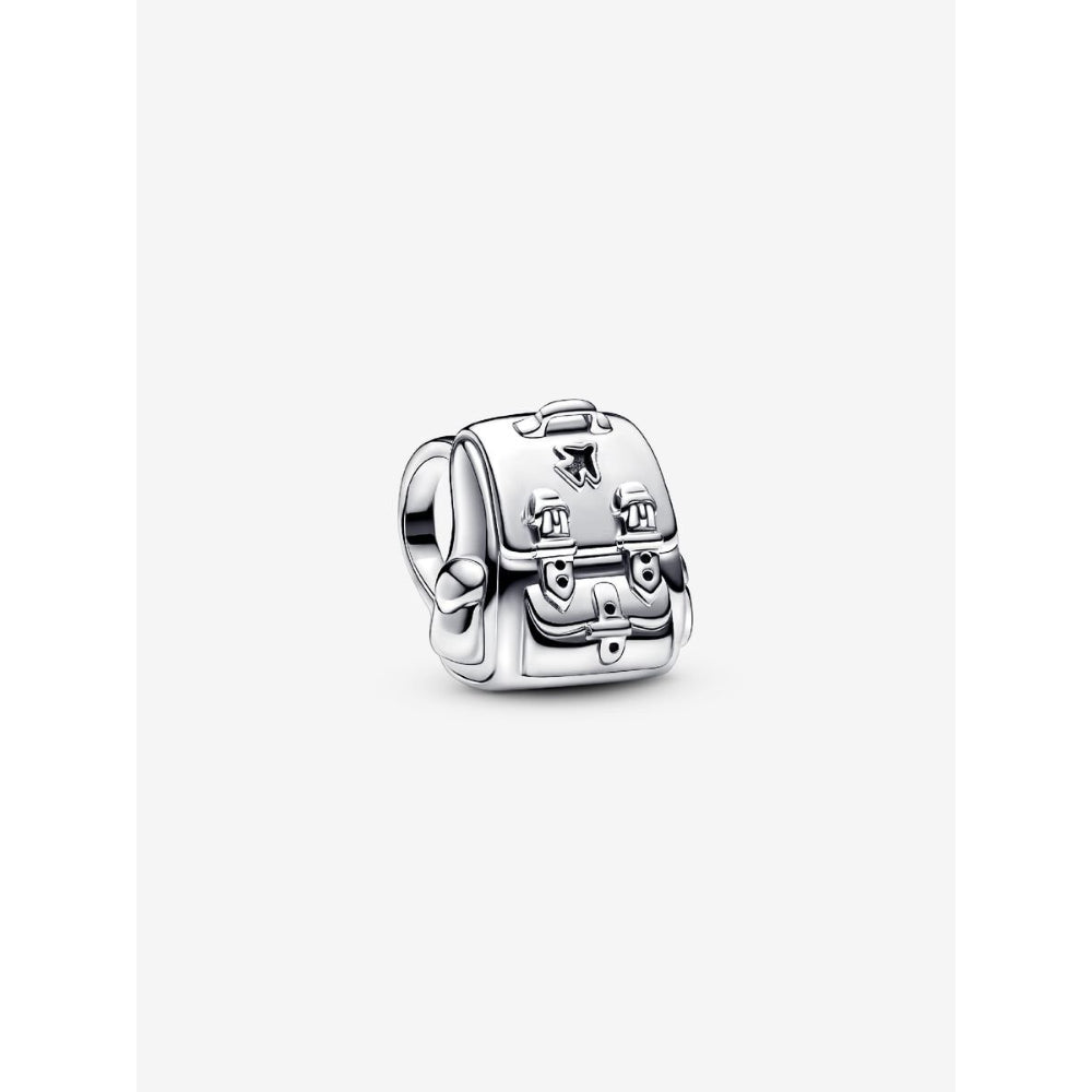 Pandora Sterling Silver Adventure Backpack Charm Image 1