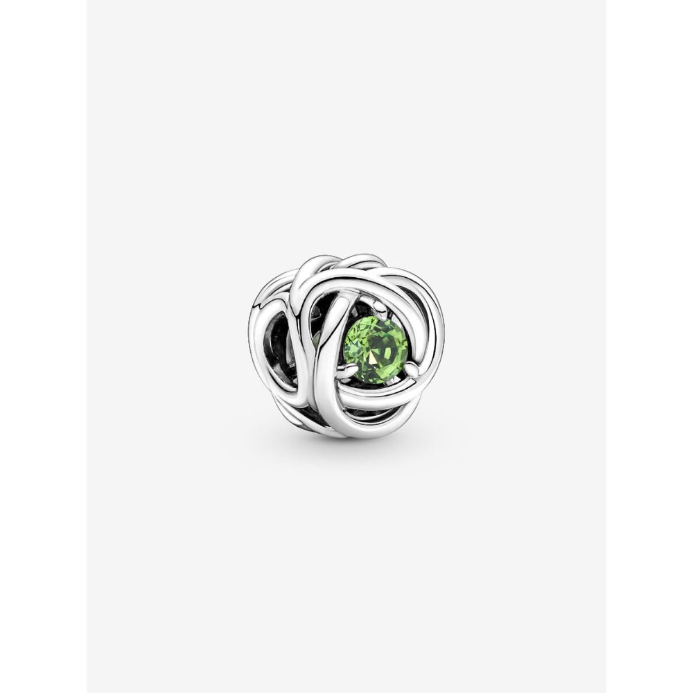 Pandora Sterling Silver August Birthstone Eternity Circle Charm Image 1