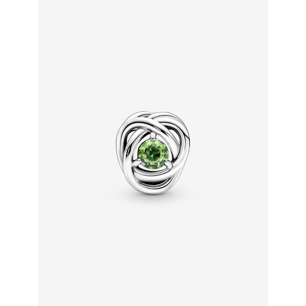 Pandora Sterling Silver August Birthstone Eternity Circle Charm Image 4