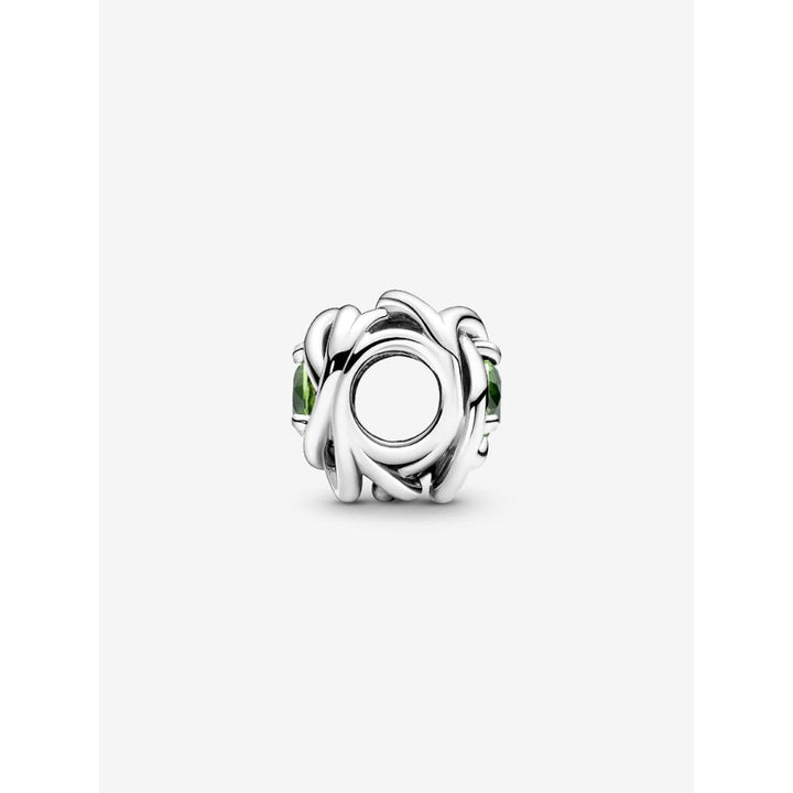 Pandora Sterling Silver August Birthstone Eternity Circle Charm Image 5