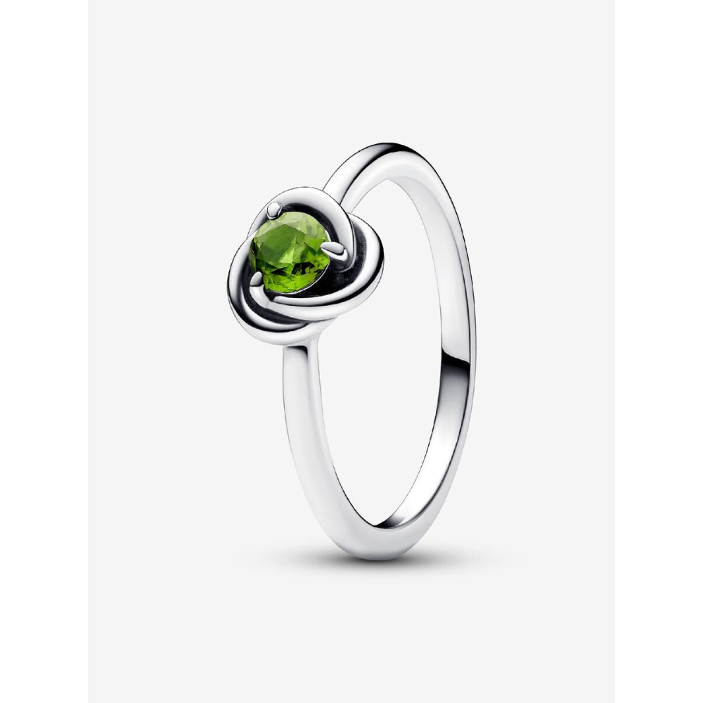 Pandora Sterling Silver August Birthstone Eternity Circle Ring Image 1