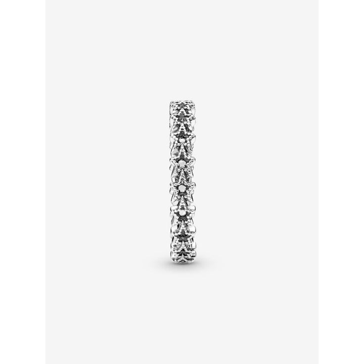 Pandora Sterling Silver Band of Asymmetric Stars Ring Image 5