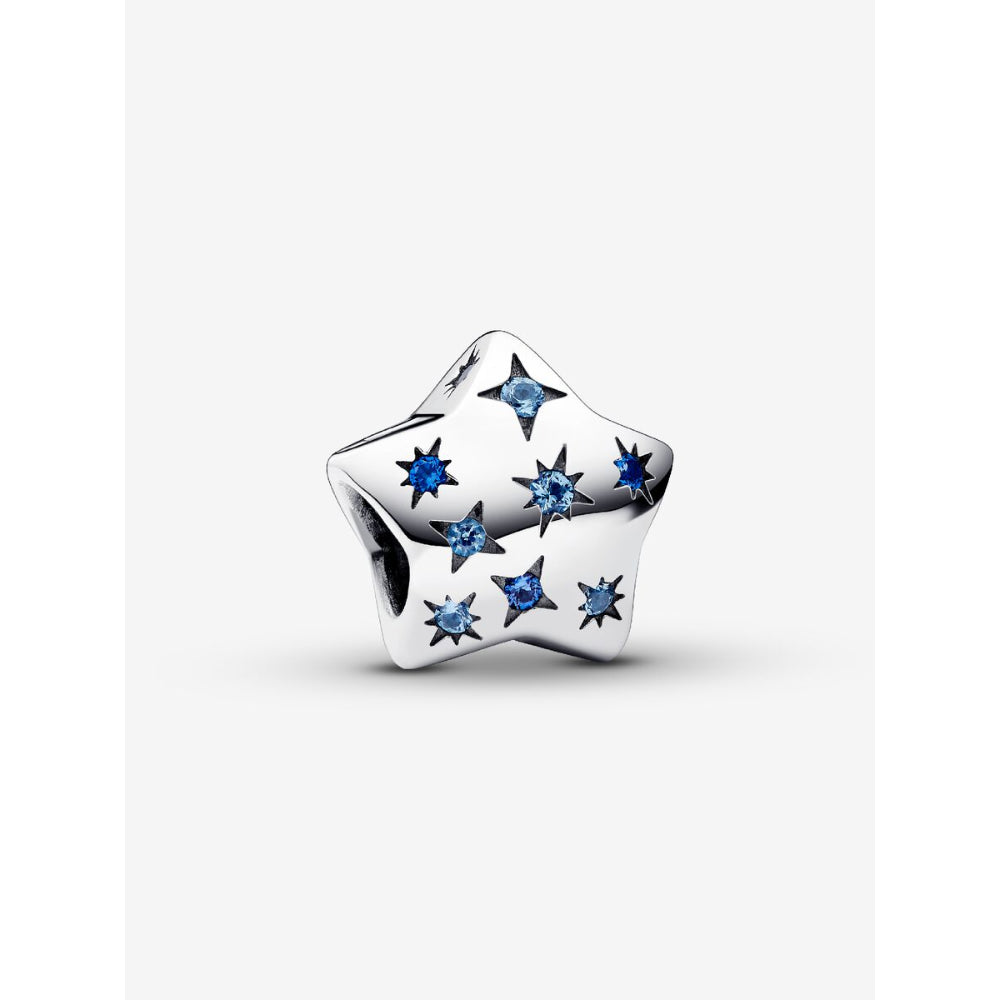 Pandora Sterling Silver Bold Sparkling Star Charm Image 1