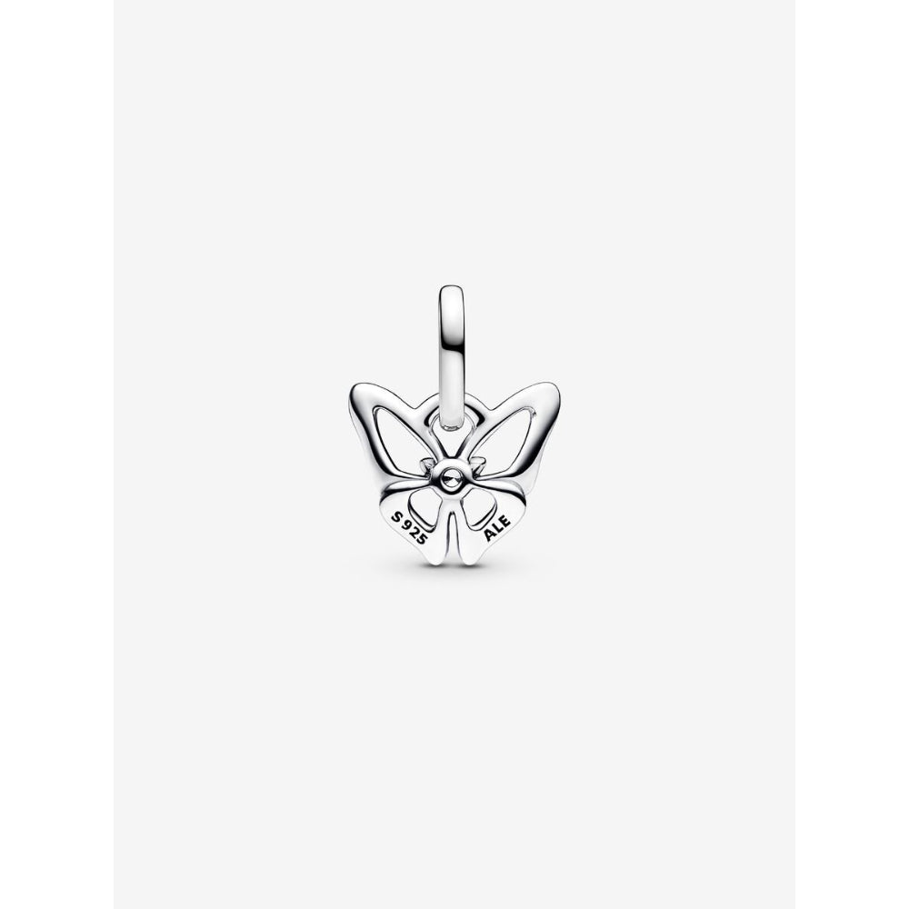 Pandora Sterling Silver Butterfly Mini Dangle Charm Image 4