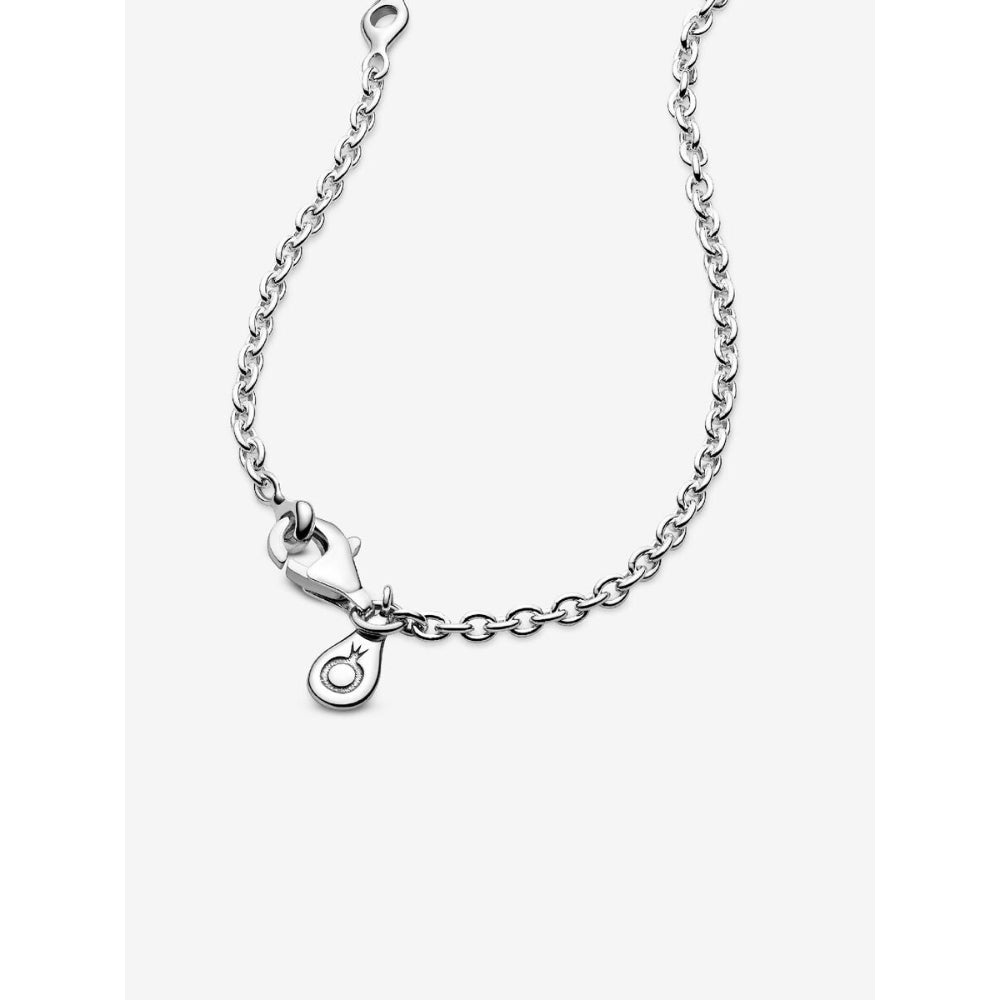 Pandora Sterling Silver Cable Chain Necklace Image 6