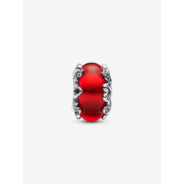 Pandora Sterling Silver Christmas Magic Murano Glass Charm Image 6