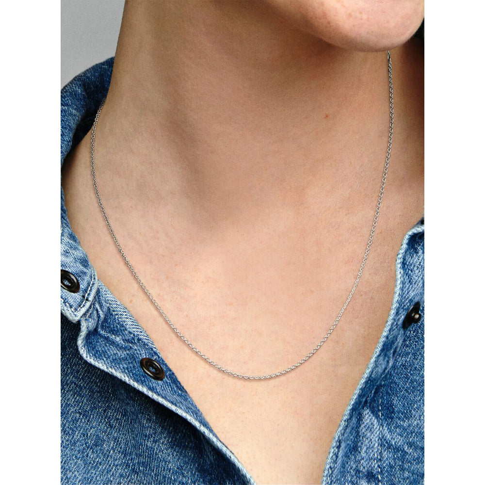Pandora Sterling Silver Classic Cable Chain Necklace - 590412 Image 2