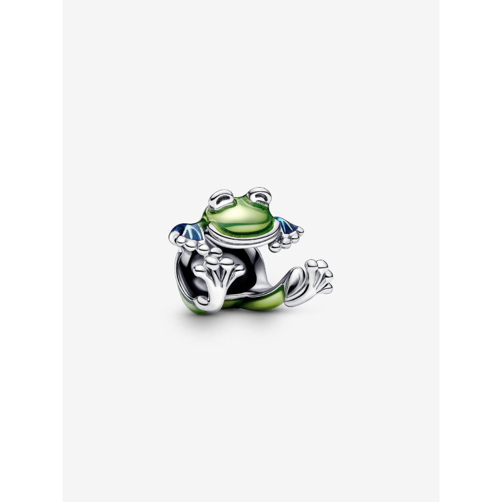 Pandora Sterling Silver Climbing Frog Charm Image 1