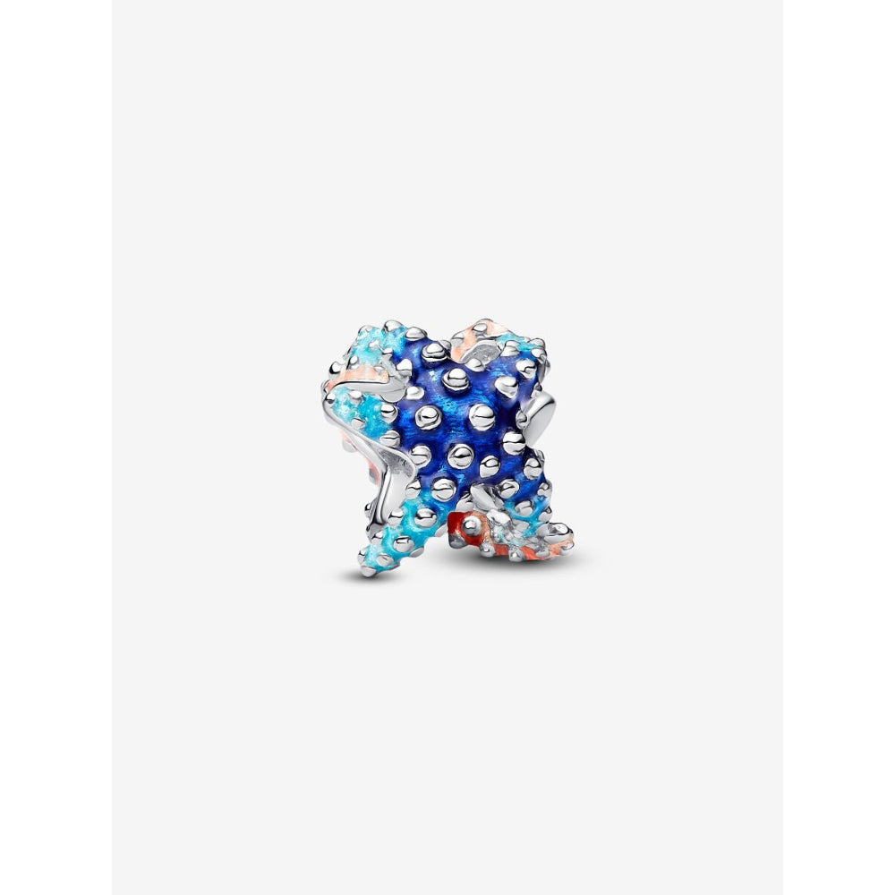 Pandora Sterling Silver Colourful Starfish Mini Charm Image 1