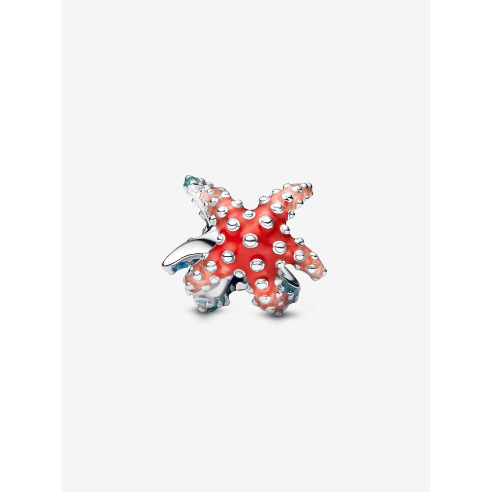 Pandora Sterling Silver Colourful Starfish Mini Charm Image 6