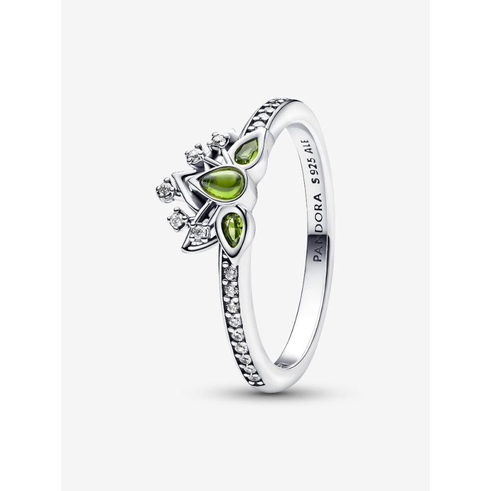 Pandora Sterling Silver Disney Princess Tiana Tiara Ring Image 1