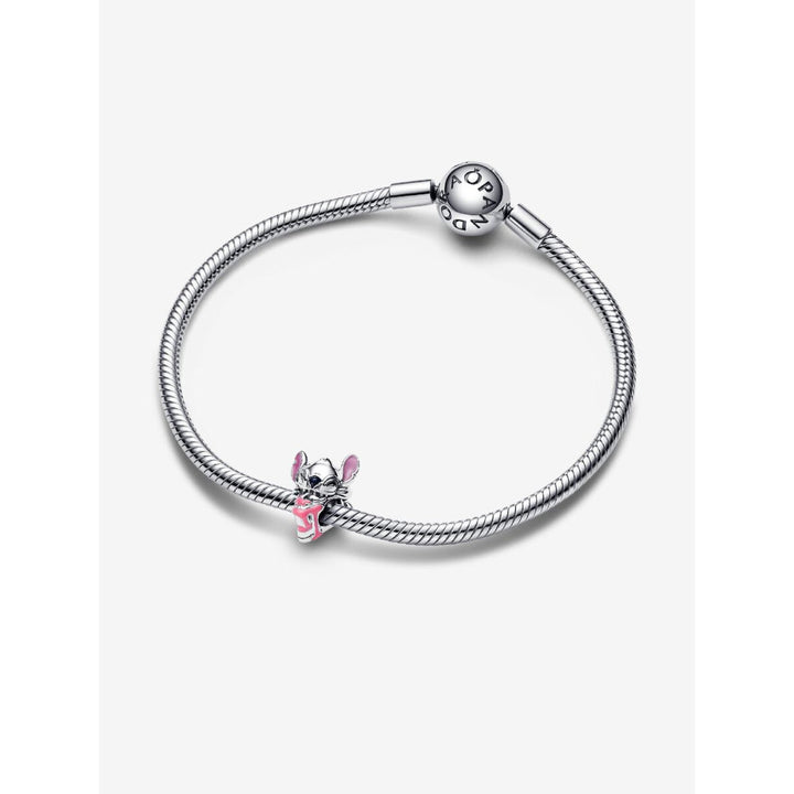Pandora Sterling Silver Disney Stitch Birthday Cake Charm Image 5