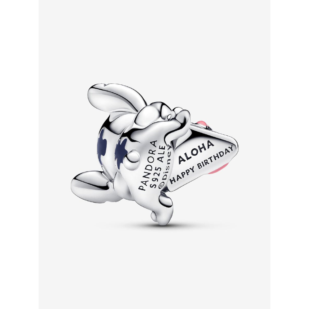 Pandora Sterling Silver Disney Stitch Birthday Cake Charm Image 6