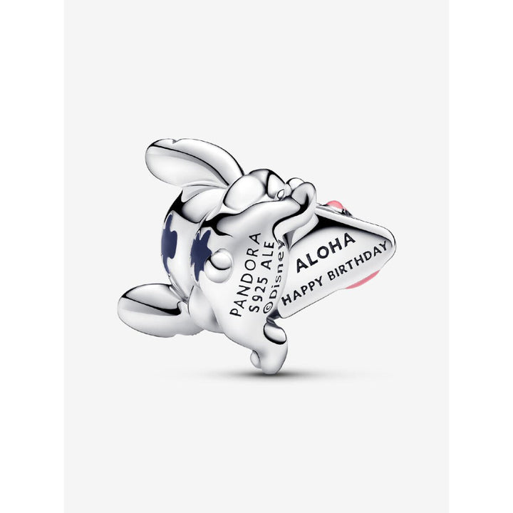 Pandora Sterling Silver Disney Stitch Birthday Cake Charm Image 6