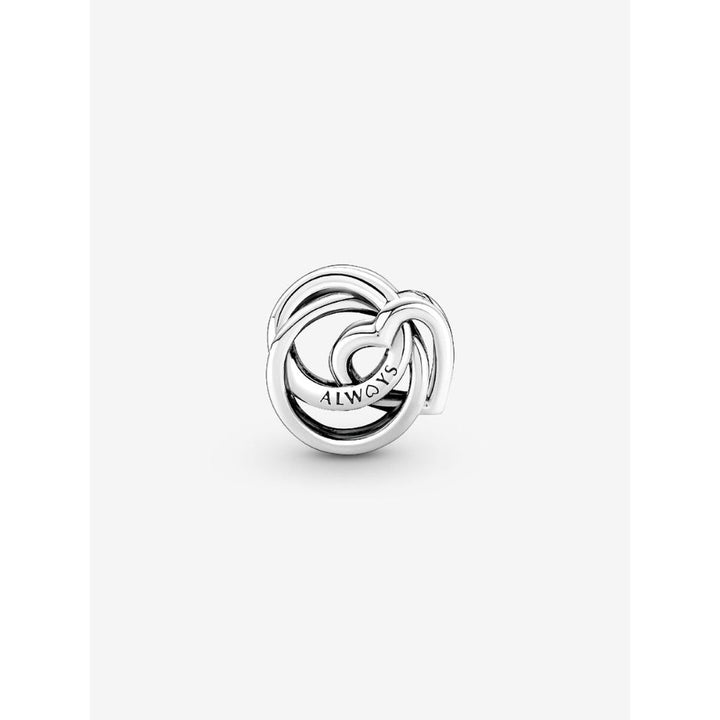 Pandora Sterling Silver Family Always Encircled Heart Charm Image 6