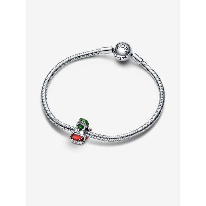 Pandora Sterling Silver Festive Car & Christmas Tree Charm Image 5
