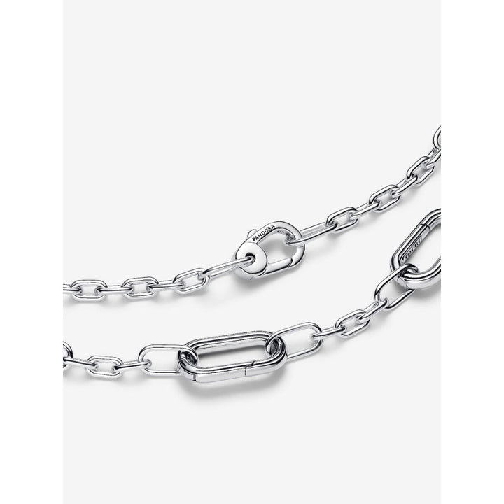 Pandora Sterling Silver Five Links Chain Necklace Image 5