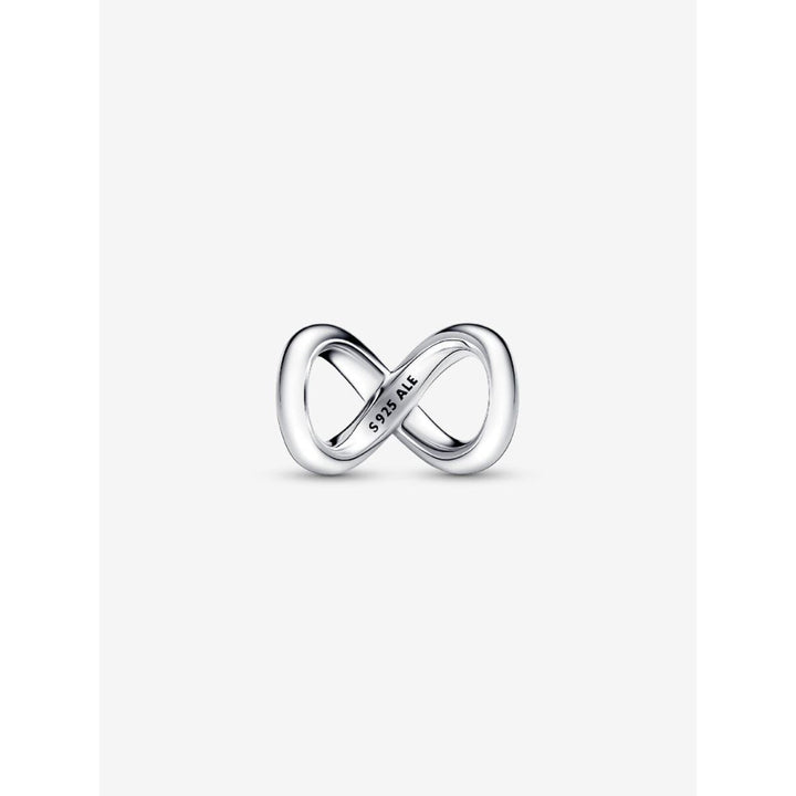 Pandora Sterling Silver Forever & Always Infinity Charm Image 1