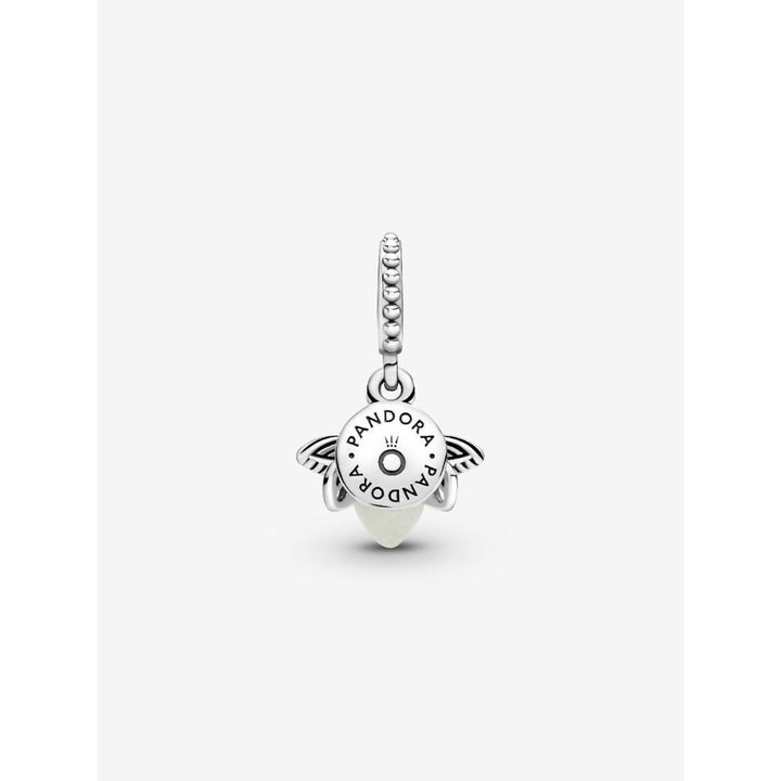 Pandora Sterling Silver Glow - In - The - Dark Firefly Dangle Charm Image 4