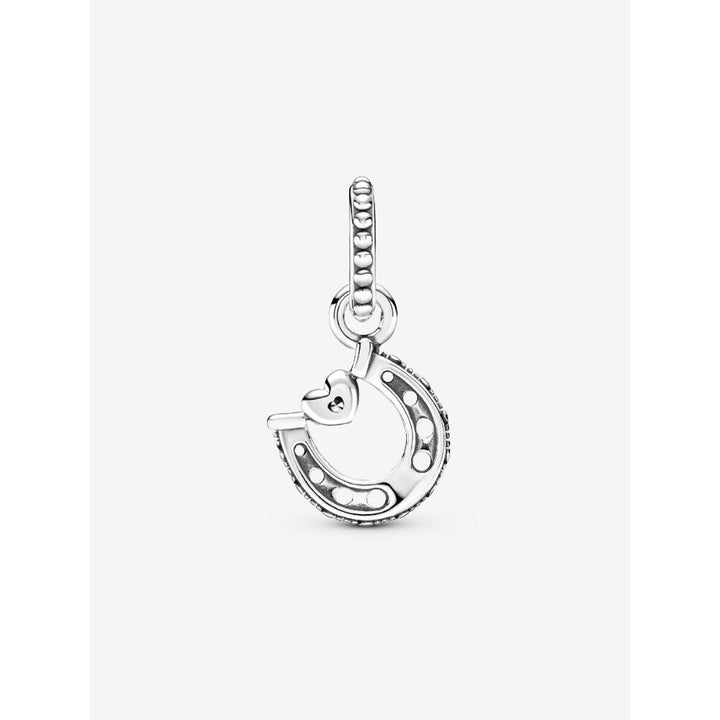 Pandora Sterling Silver Good Luck Horseshoe Dangle Charm Image 5