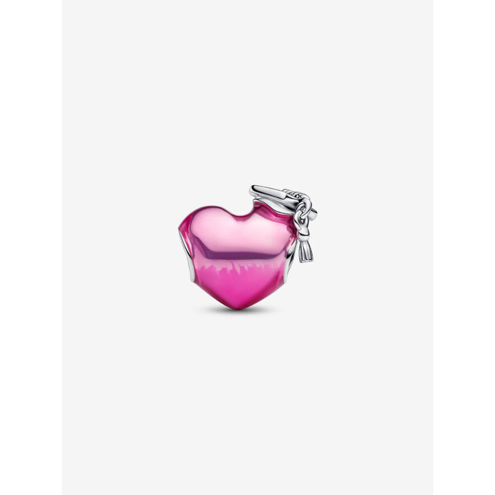 Pandora Sterling Silver Graduation 2025 Heart Charm Image 6