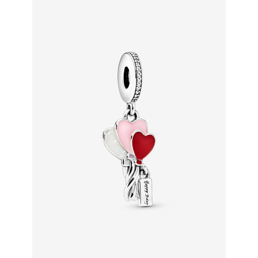 Pandora Sterling Silver Happy Bday Balloon Dangle Charm Image 1