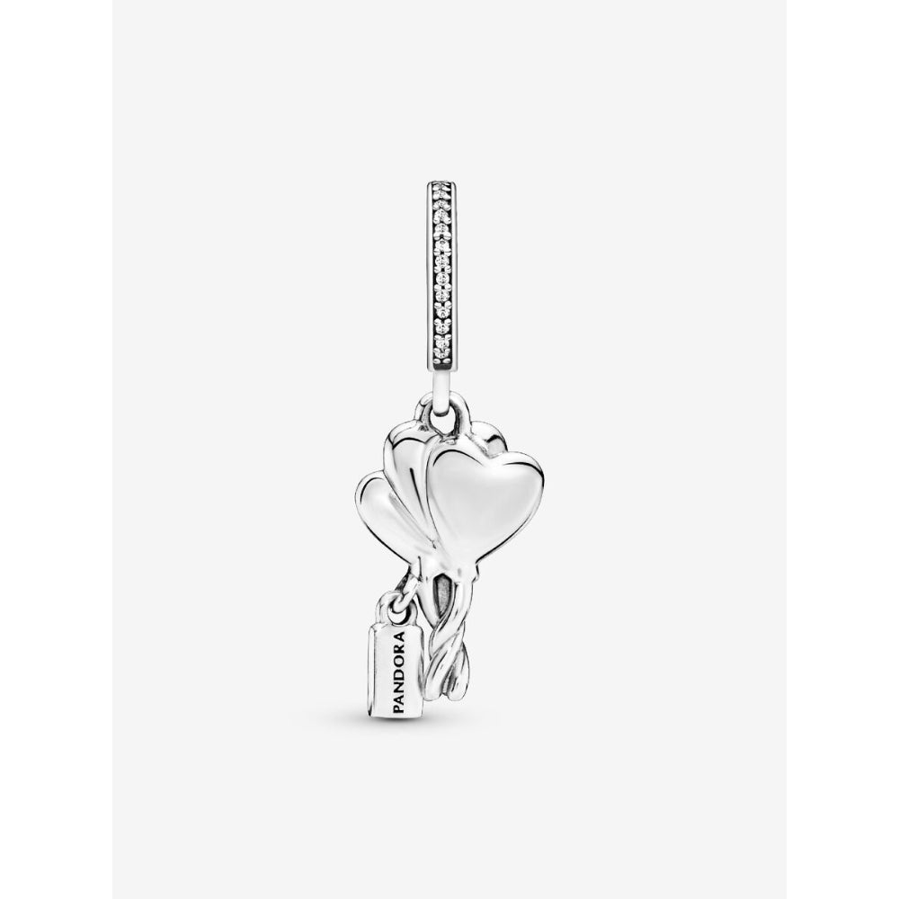 Pandora Sterling Silver Happy Bday Balloon Dangle Charm Image 5