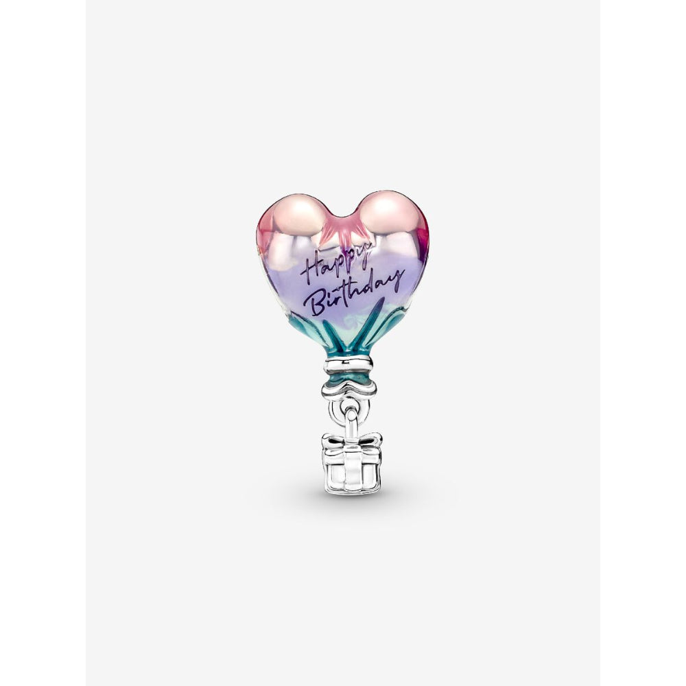 Pandora Sterling Silver Happy Birthday Hot Air Balloon Charm Image 3