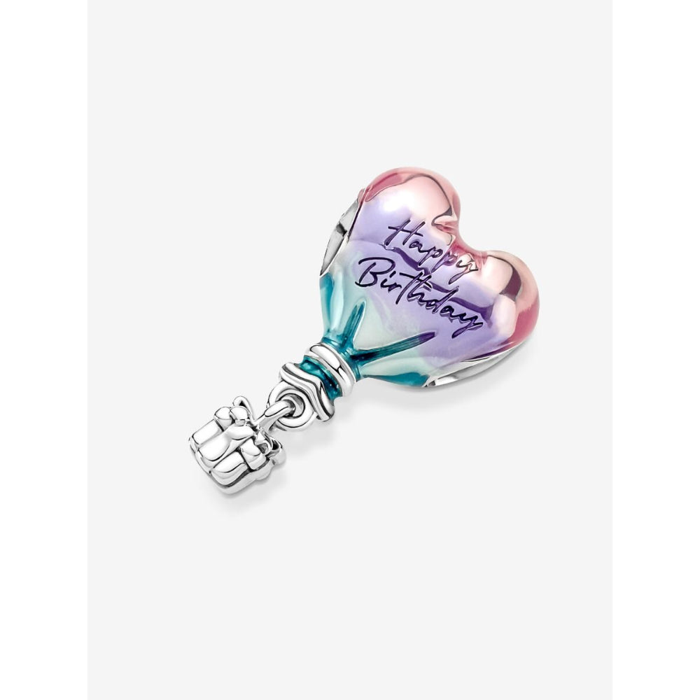 Pandora Sterling Silver Happy Birthday Hot Air Balloon Charm Image 4