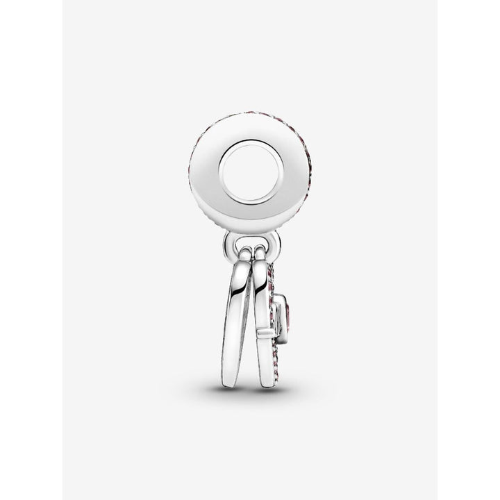 Pandora Sterling Silver Heart & Mum Dangle Charm Image 5