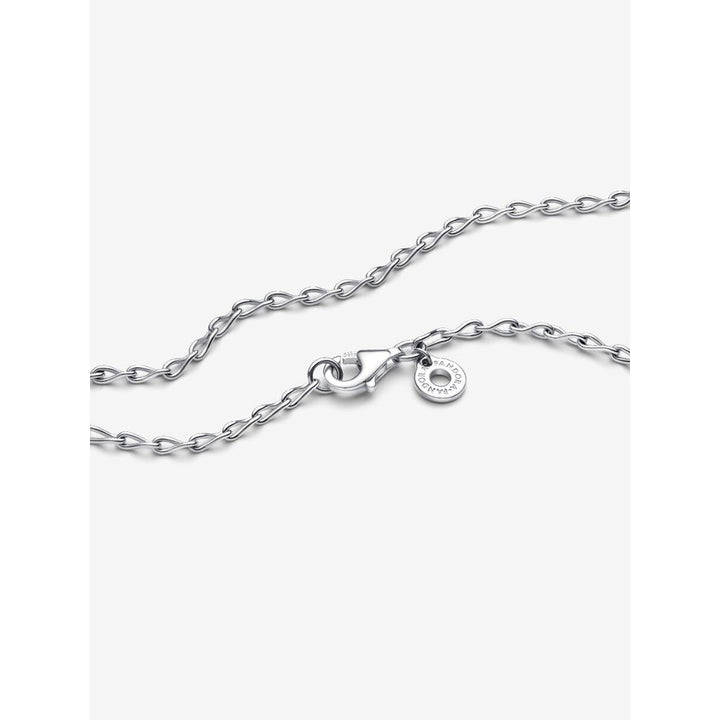 Pandora Sterling Silver Infinity Chain Necklace Image 4