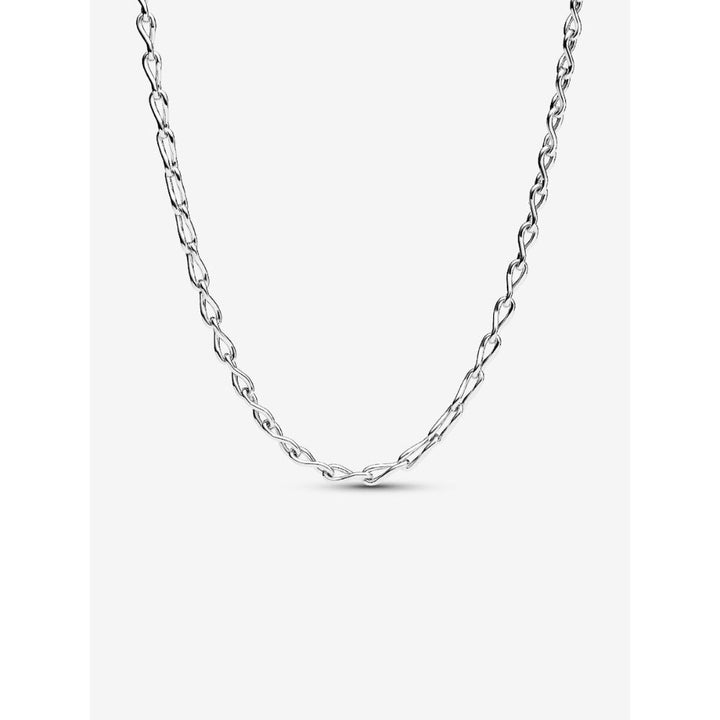 Pandora Sterling Silver Infinity Chain Necklace Image 1