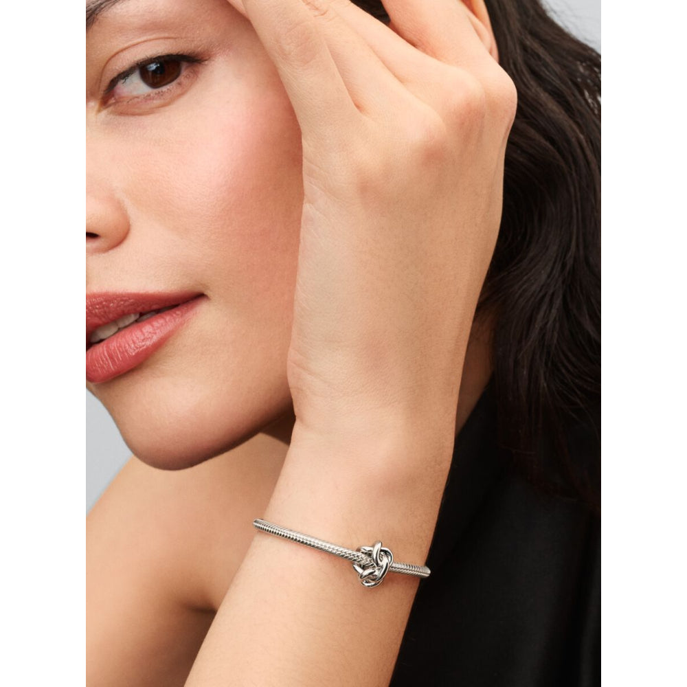 Pandora Sterling Silver Infinity Knot Charm Image 3