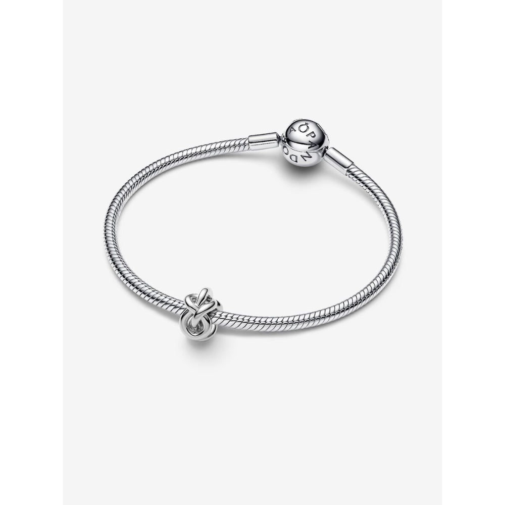 Pandora Sterling Silver Infinity Knot Charm Image 6