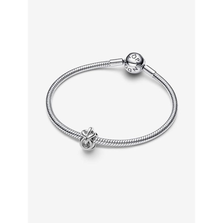 Pandora Sterling Silver Infinity Knot Charm Image 6