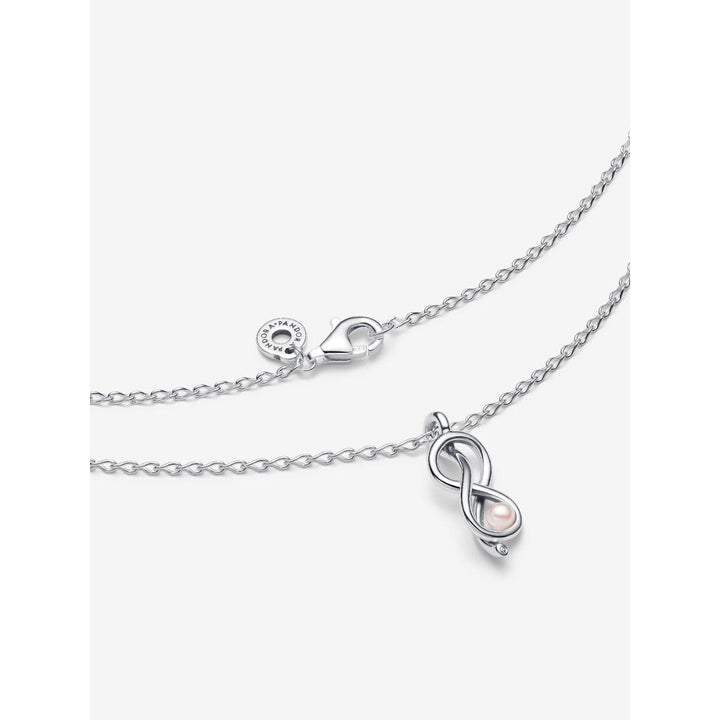 Pandora Sterling Silver Infinity Knot Collier Necklace Image 4
