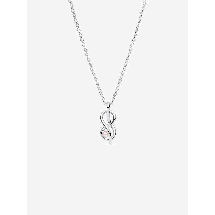 Pandora Sterling Silver Infinity Knot Collier Necklace Image 1