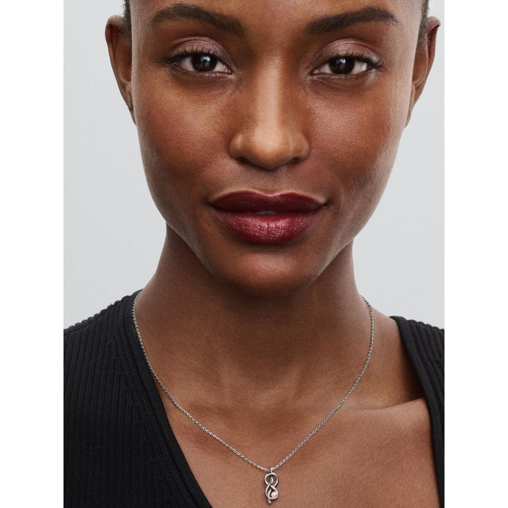 Pandora Sterling Silver Infinity Knot Collier Necklace Image 2